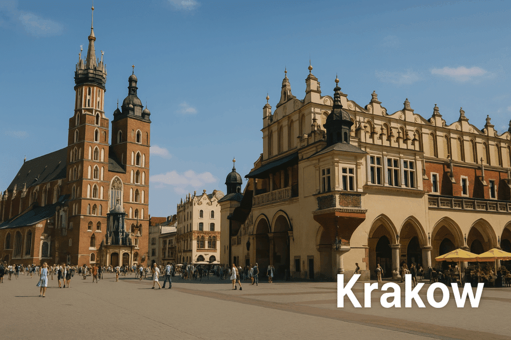 goedkope stedentrips europa krakow