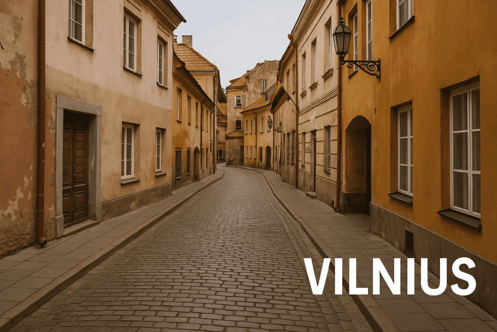 goedkope stedentrips europa vilnius