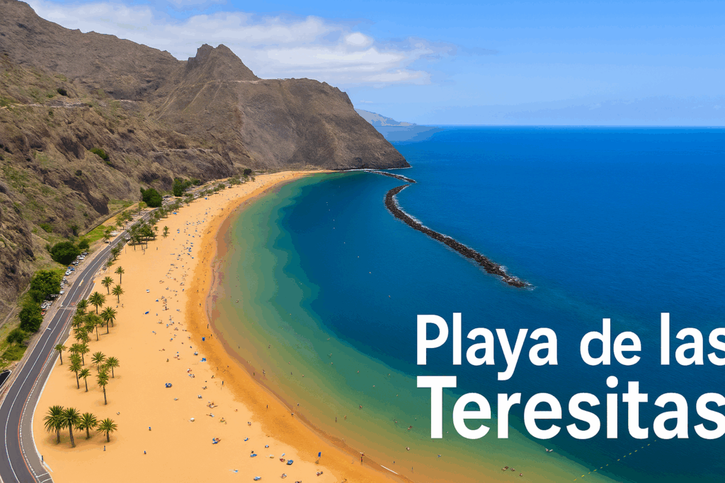 mooie plekken tenerfie playa de las teresitas