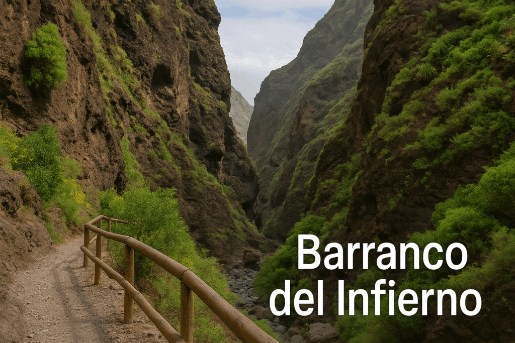 mooie plekken tenerife barranco del infierno