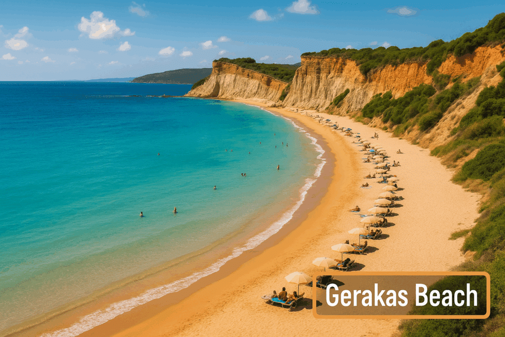 mooiste stranden zakythos gerakas beach