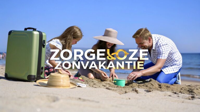 Zonvakantie met kinderen: genieten zonder stress