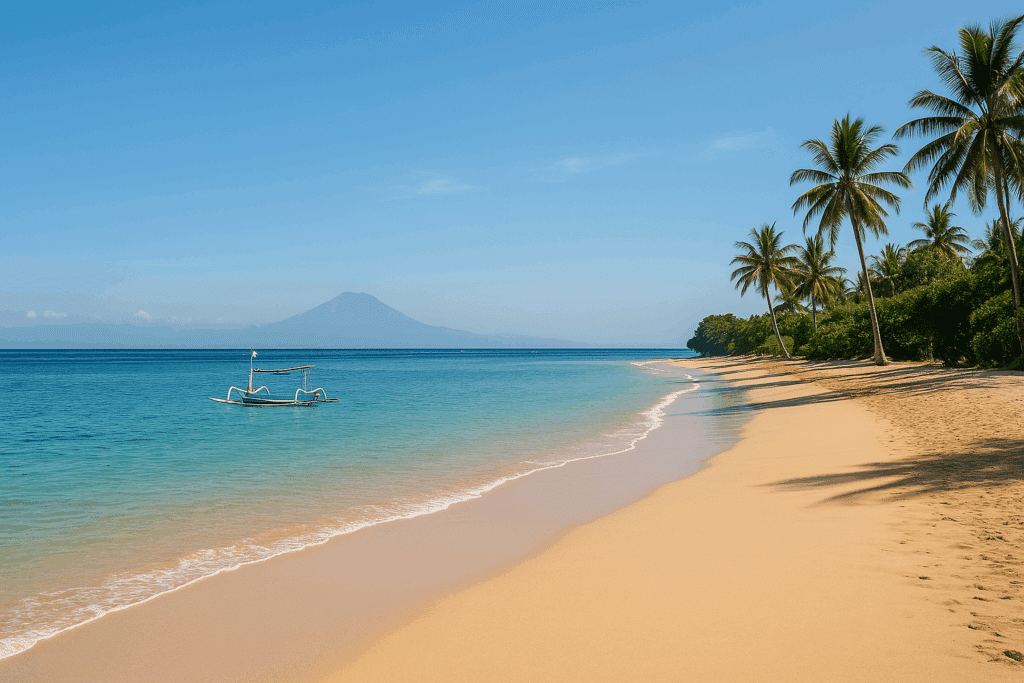beste-reistijd-Bali-rustig-strand-Bali