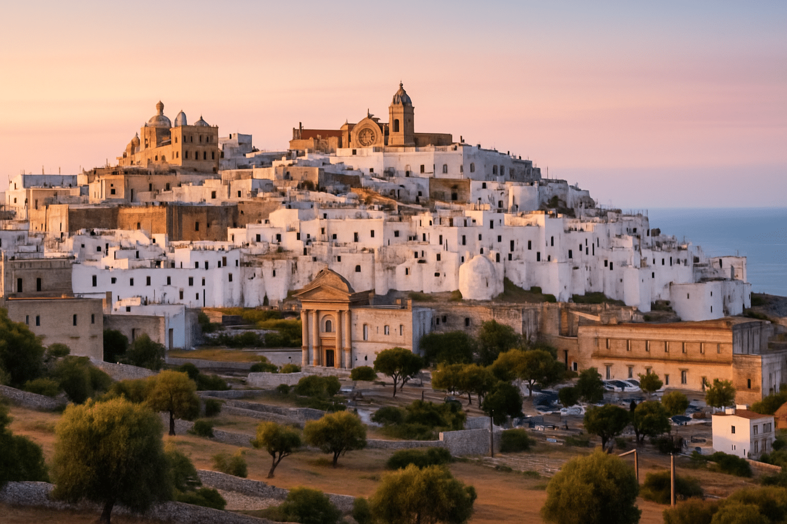 Puglia roadtrip stad Ostuni