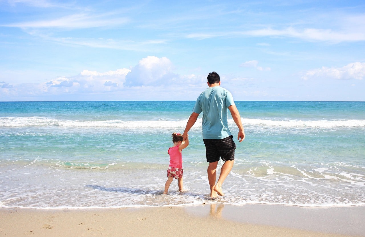 family beach vacation
