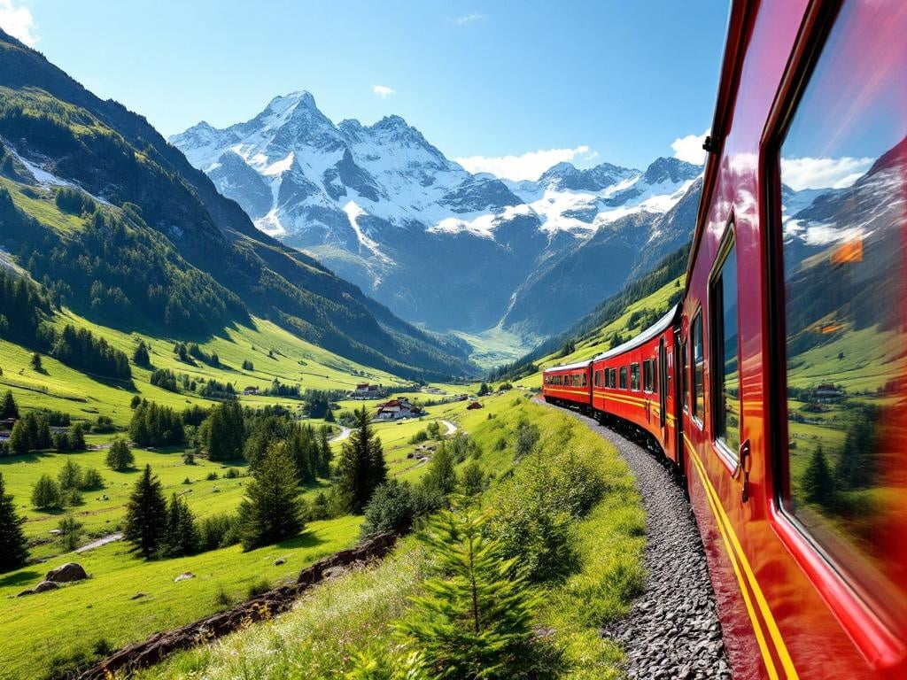 Treinreis door Europa: 5 spectaculaire routes die je moet ervaren